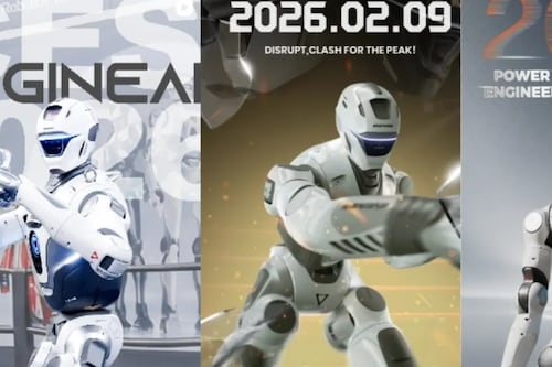 La “UFC de los cables”: China lanza la primera liga mundial de combate para robots humanoides