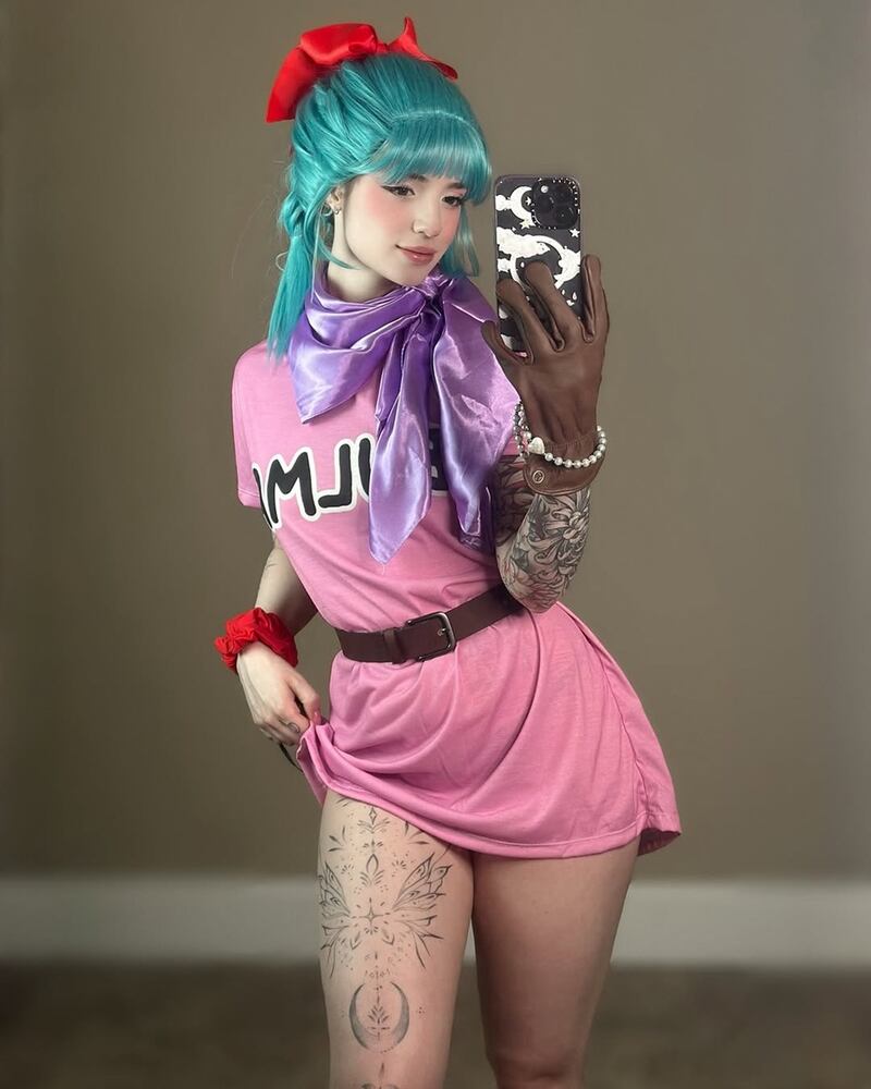 Bulma tatuada por @LeesiBB
