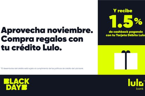 El crédito de Lulo app es la alternativa de financiamiento perfecta para anticiparse al caos de las compras navideñas