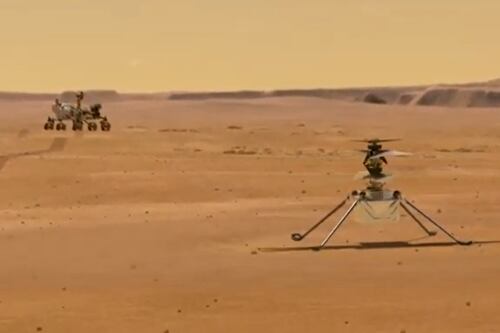 Descoberta uma região em Marte que nunca havia sido explorada antes e que poderia conter evidências de vida extraterrestre.