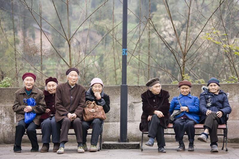 Las autoridades chinas prevén que para 2040 haya en el país más de 400 millones de personas mayores de 60 años.