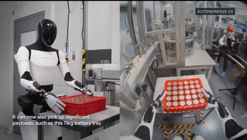 Elon Musk confirma que los robots Optimus de Tesla ya deambulan sin supervisión humana en Palo Alto