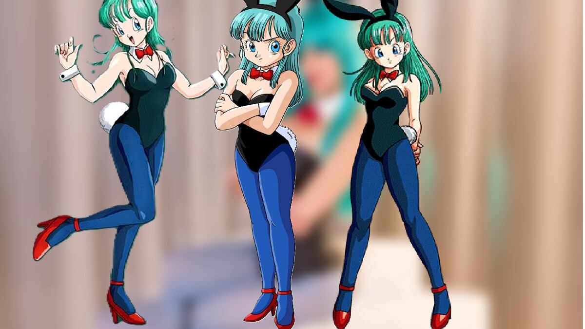 Bunny Bulma -Dragon Ball / Composición Alberto Sandoval