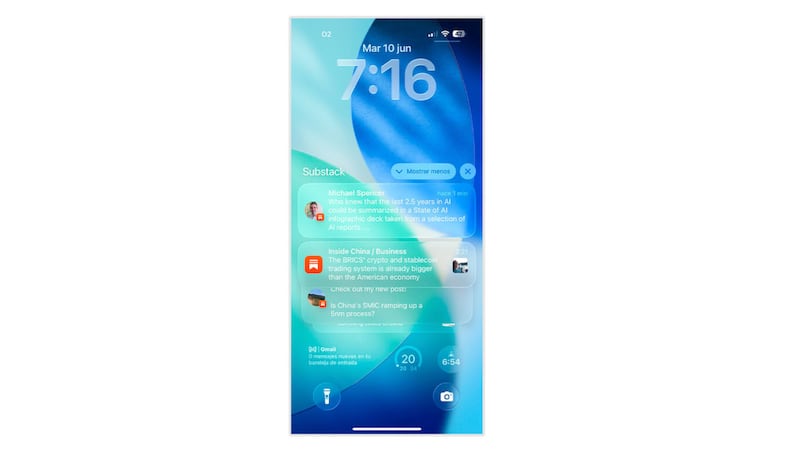 Según 9to5Mac, Apple permitirá opacar el Liquid Glass