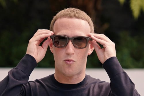 Como ahora Mark Zuckerberg vende gafas inteligentes, dice que serán el trend del futuro