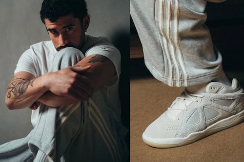 Llegan las Adidas Badbo 1.0 “White”: El minimalismo conquista la colaboración de Bad Bunny