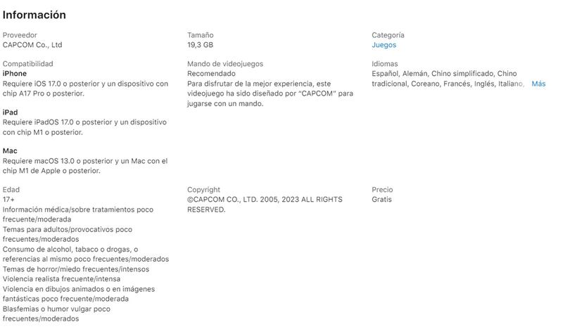 App Store Resident Evil 4