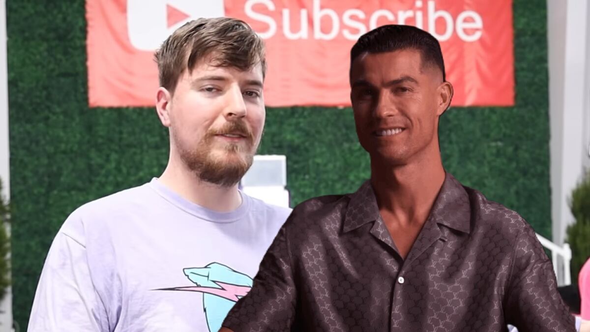 MrBeast y Cristiano Ronaldo
