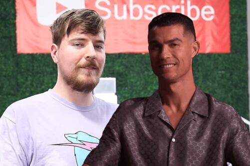 Cristiano Ronaldo ya supera a todos los streamers hispanos: ¿A cuántos millones está de MrBeast?