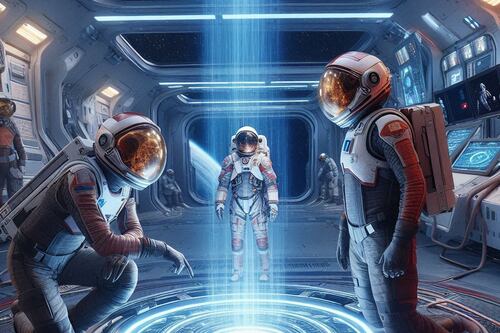 Igual que en Star Trek | La NASA logra holotransportar un astronauta a la Estación Espacial Internacional