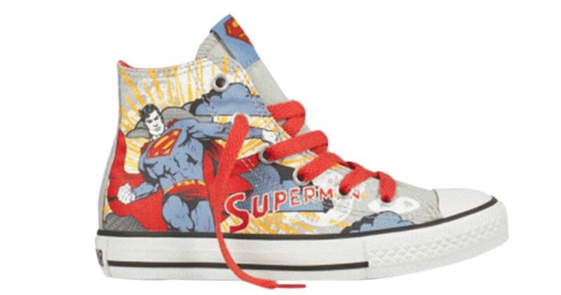 DC Comics x Converse Chuck Taylor All Star Hi GS Superman