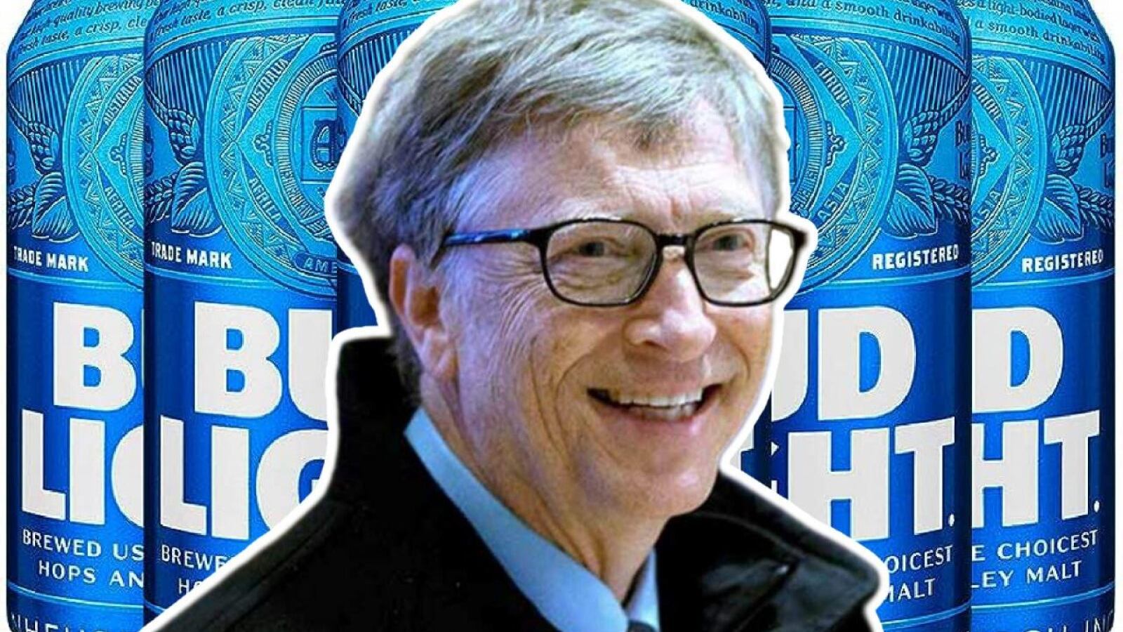 Bill Gates / cerveza Bud Light