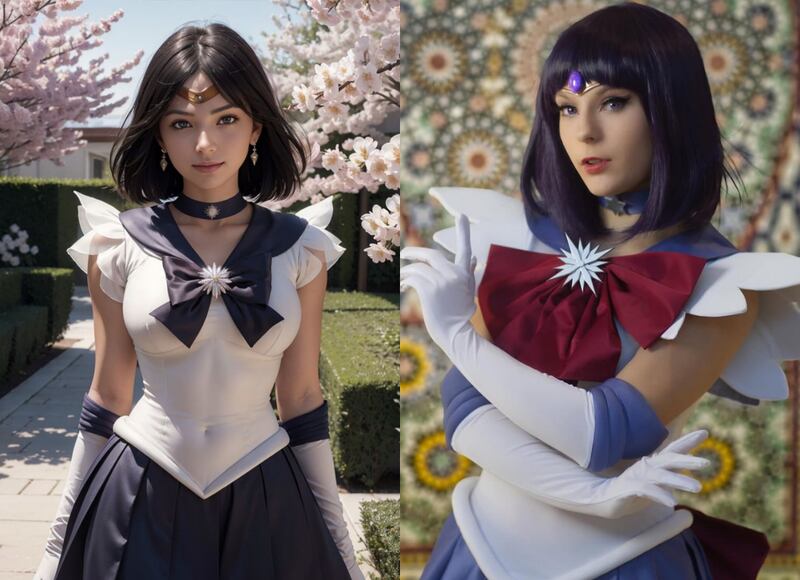 Sailor Saturno IA y modelo canadiense