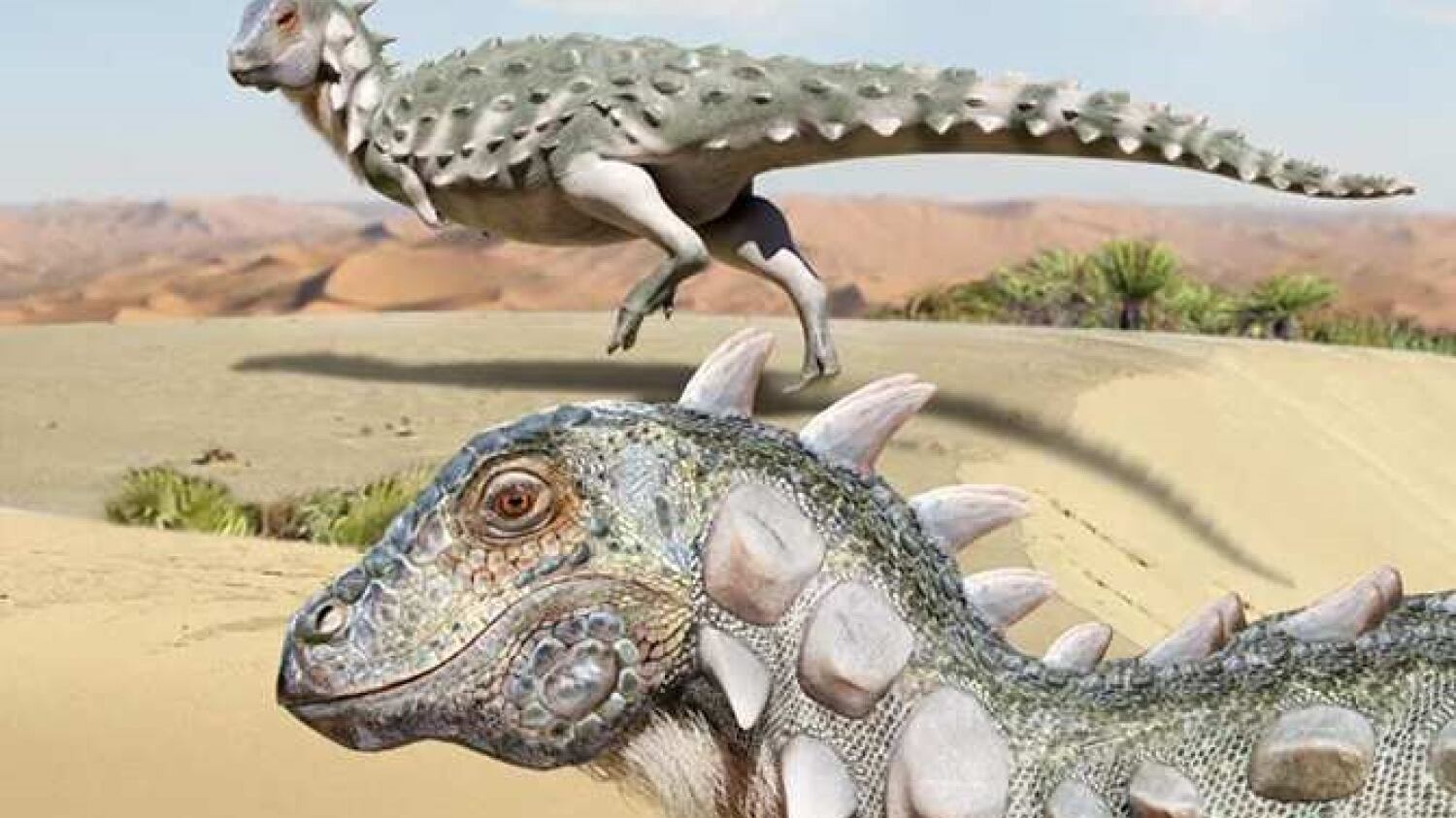 Así era el dinosaurio Jakapil Kaniukura, cuyos restos fósiles se descubrieron recientemente en Argentina.