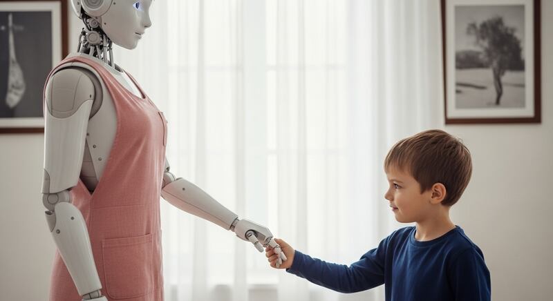 Maternidad robot / Composición Whisk-FW