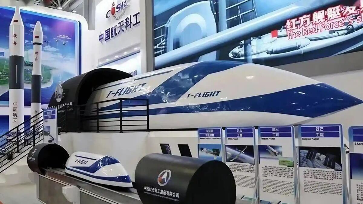 Vagón tren Corporación de Ciencia Aeroespacial e Industria de China (CASIC)