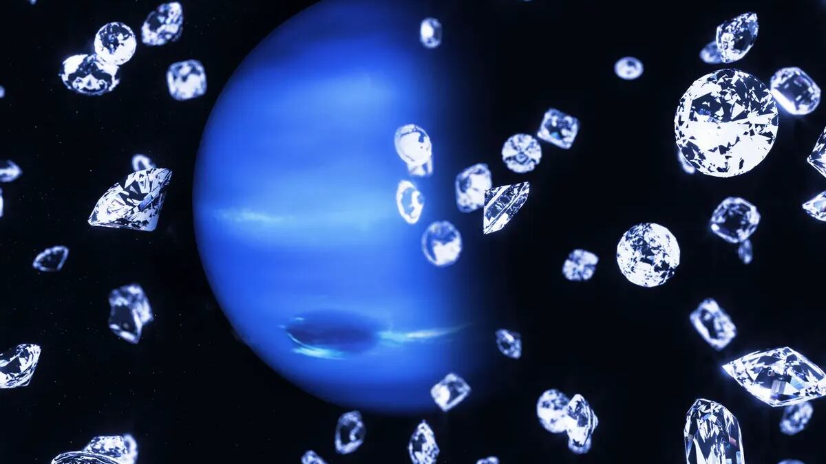 Damos un recorrido por la curiosa historia científica de los planetas del Sistema Solar donde llueven diamantes y gemas preciosas.