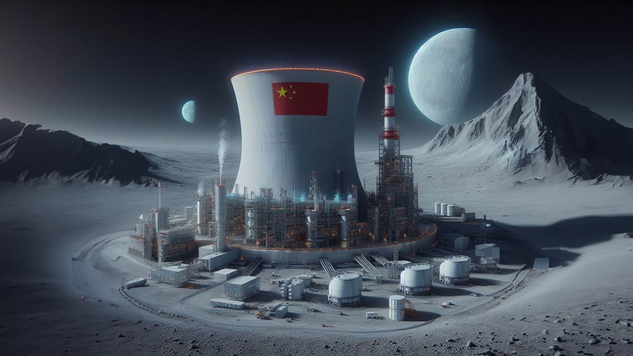 Rusia y China planean construir una central nuclear conjunta en la Luna para el año 2035.
