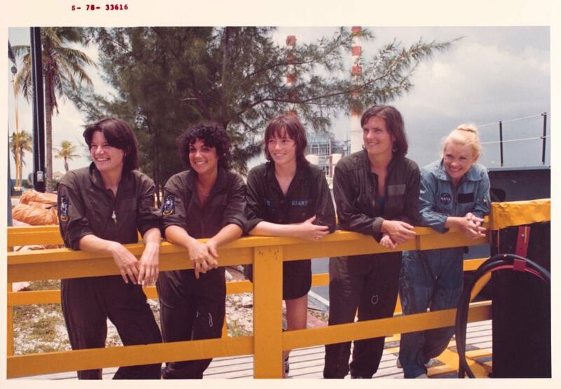 Las primeras astronautas de la NASA.