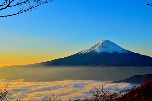 NASA: El Monte Fuji de Japón se ve impresionante y gigantesco desde el espacio, en esta foto tomada desde la ISS