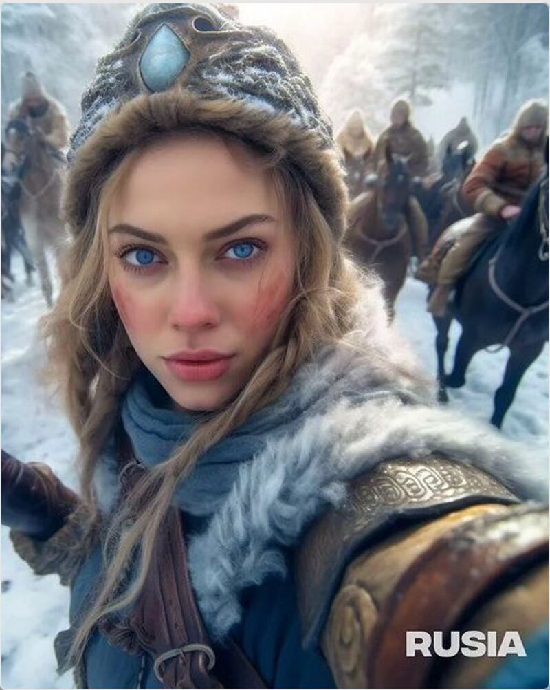 Inteligencia Artificial creó a guerreras de diferentes países con resultados fantásticos