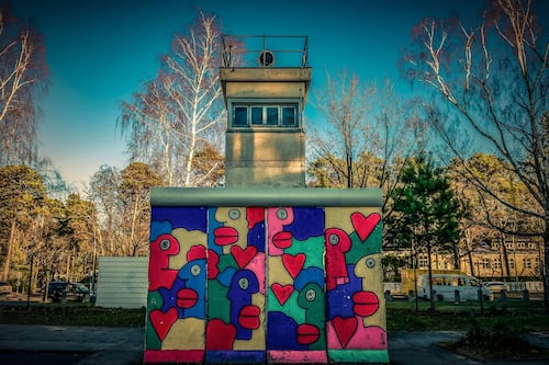 Así era el Muro de Berlín: a 30 años de su caída su recuerdo sigue intacto