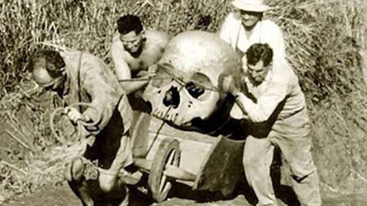 Presuntos restos de humanos gigantes en Estados Unidos