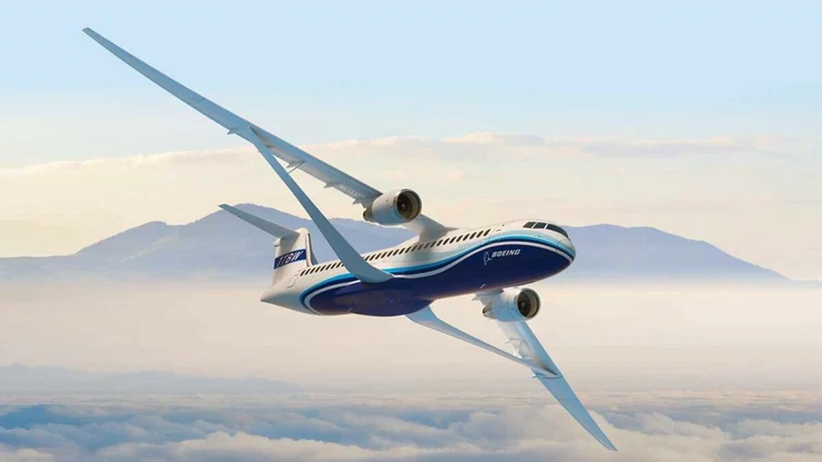Boeing NASA avión 2