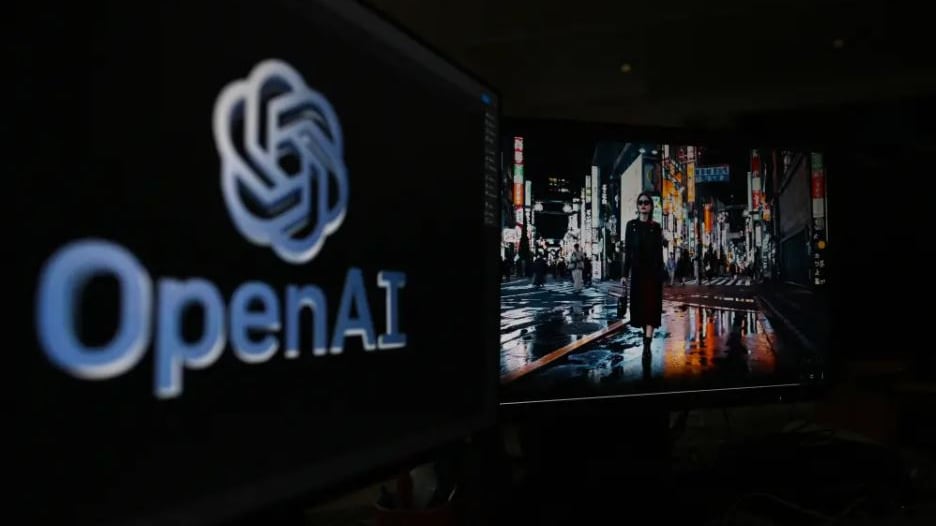 OpenAI presentó Sora, su último modelo de inteligencia artificial generativa que puede convertir mensajes de texto en videos de un minuto.| Foto: AFP vía Getty Images
