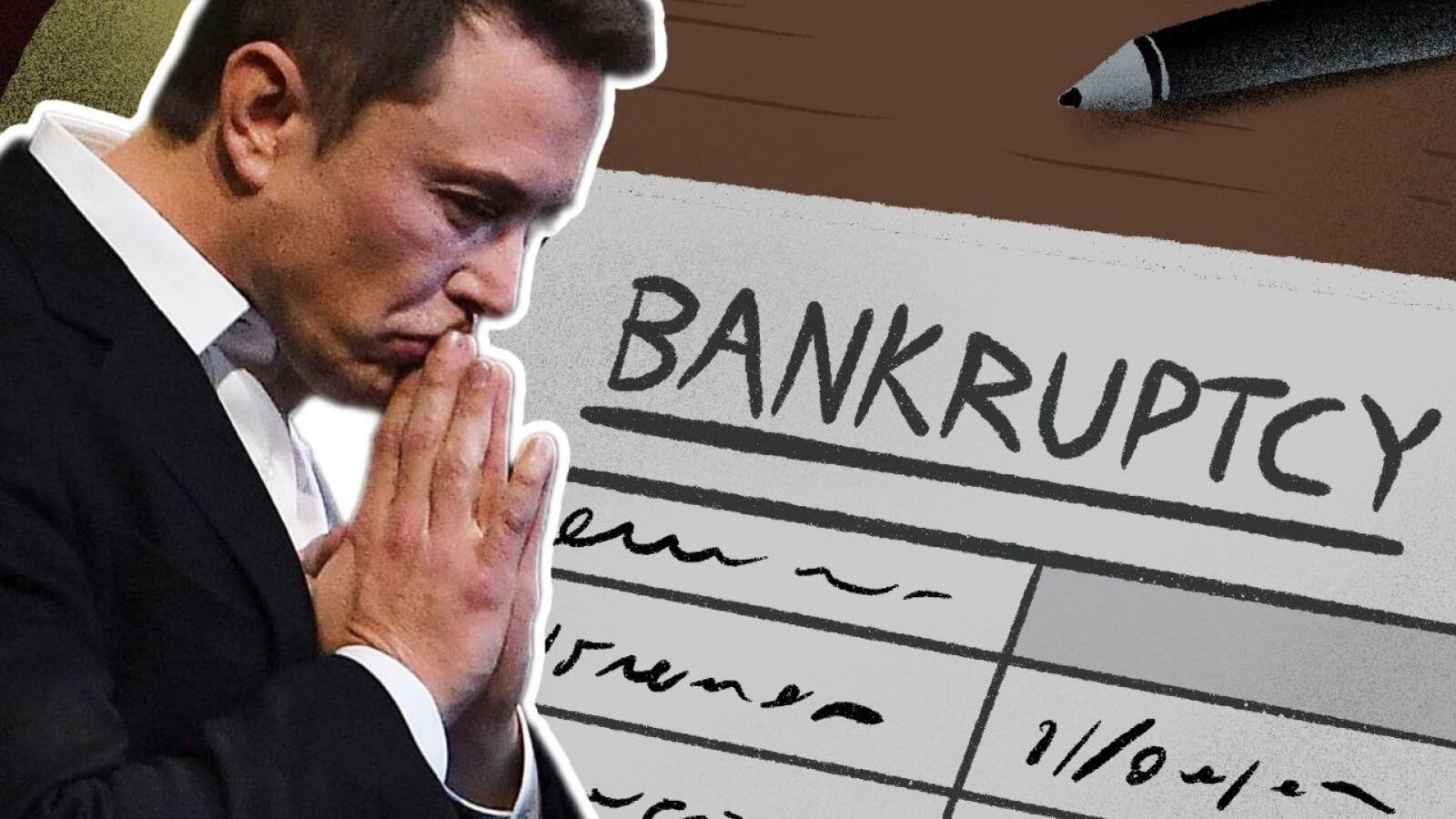Elon Musk - Bancarrota