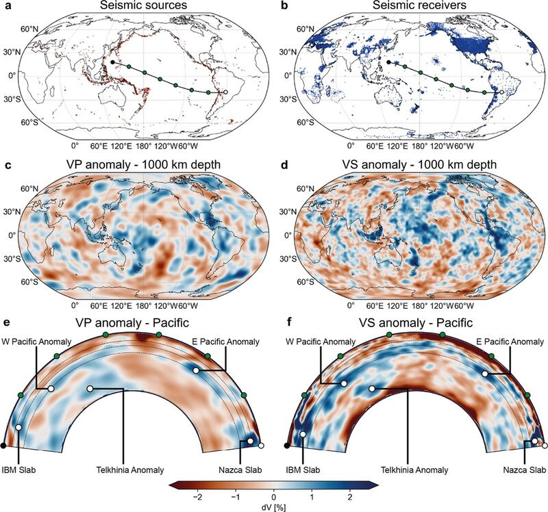 Ondas sísmicas - ETH Zurich and the California Institute of Technology