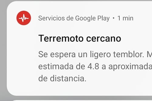 “Oye que eficiente”: Cibernautas destacan notificación de Google justo un segundo antes del sismo