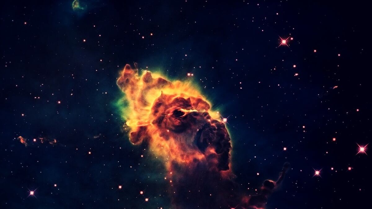 Representación del nacimiento de las estrellas Pixabay