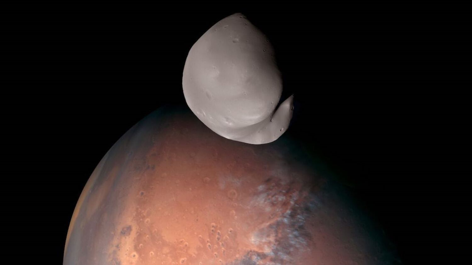 Deimos, la luna de Marte