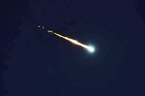 Meteorito en México: usuarios reportan caída de roca espacial a través de redes sociales