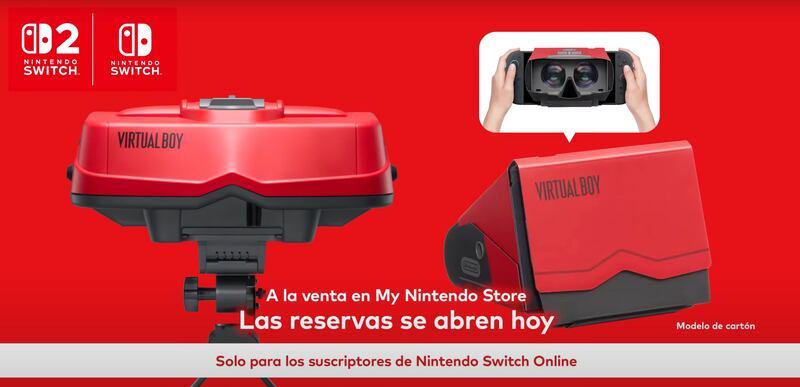 Virtual Boy - Nintendo