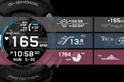 Así es es el primer G-Shock de Casio con WearOS