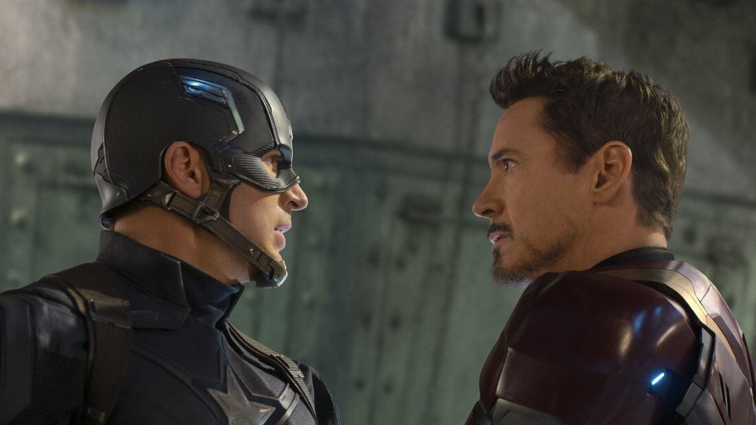 Capitán America y Iron Man