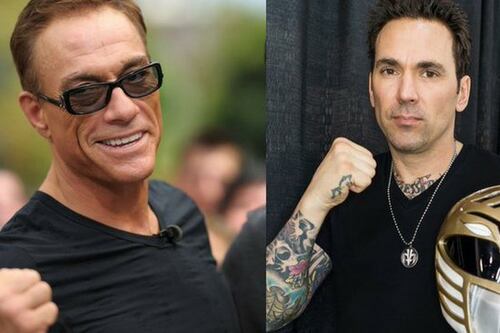 Así fue el momento en que el ‘Power Ranger’ verde, casi golpea a Jean Claude Van Damme