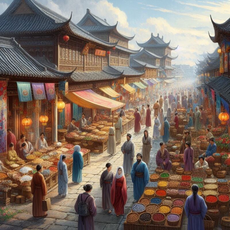 Asia en el 1024 según la IA. Imagen generada por Microsoft Copilot. Alberto Sandoval/ Fayerwayer