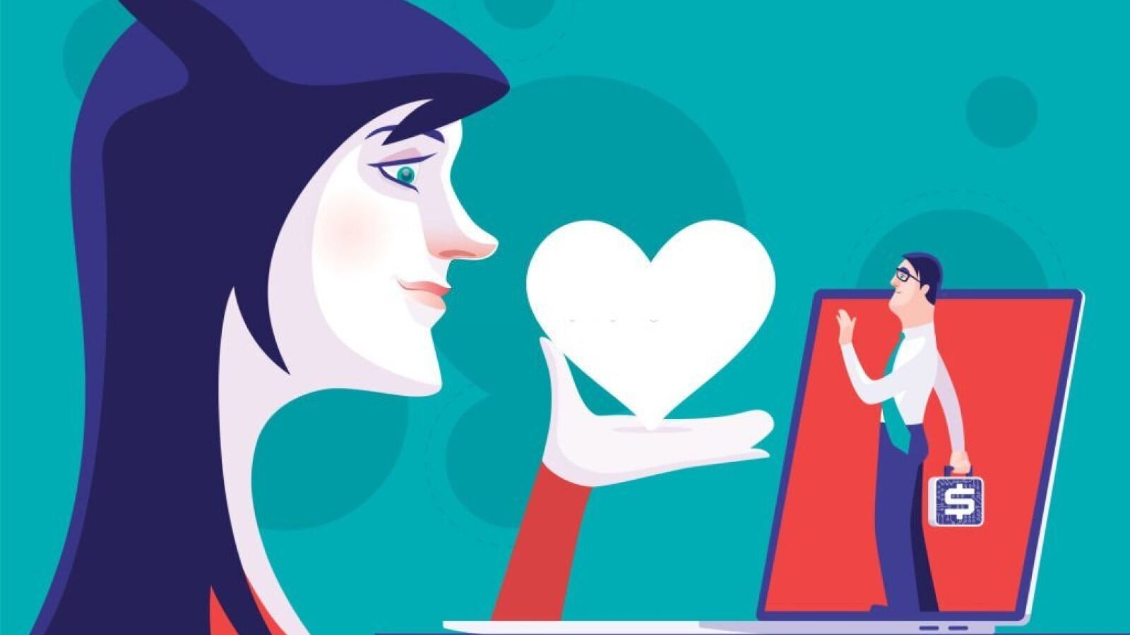 La estafa en el amor