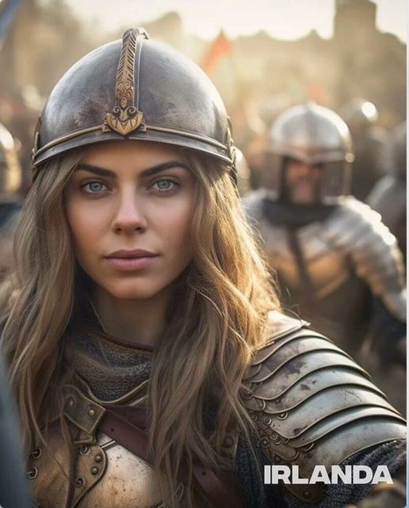 Inteligencia Artificial creó a guerreras de diferentes países con resultados fantásticos