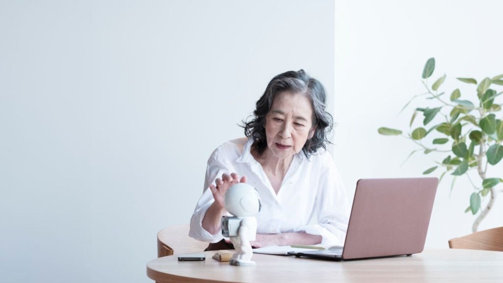 Japonesa de la tercera edad