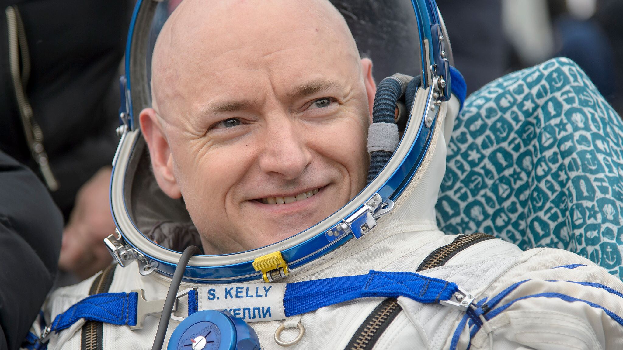 Scott Kelly pasó 340 días en la Estación Espacial Internacional, volviendo a la Tierra en 2016.