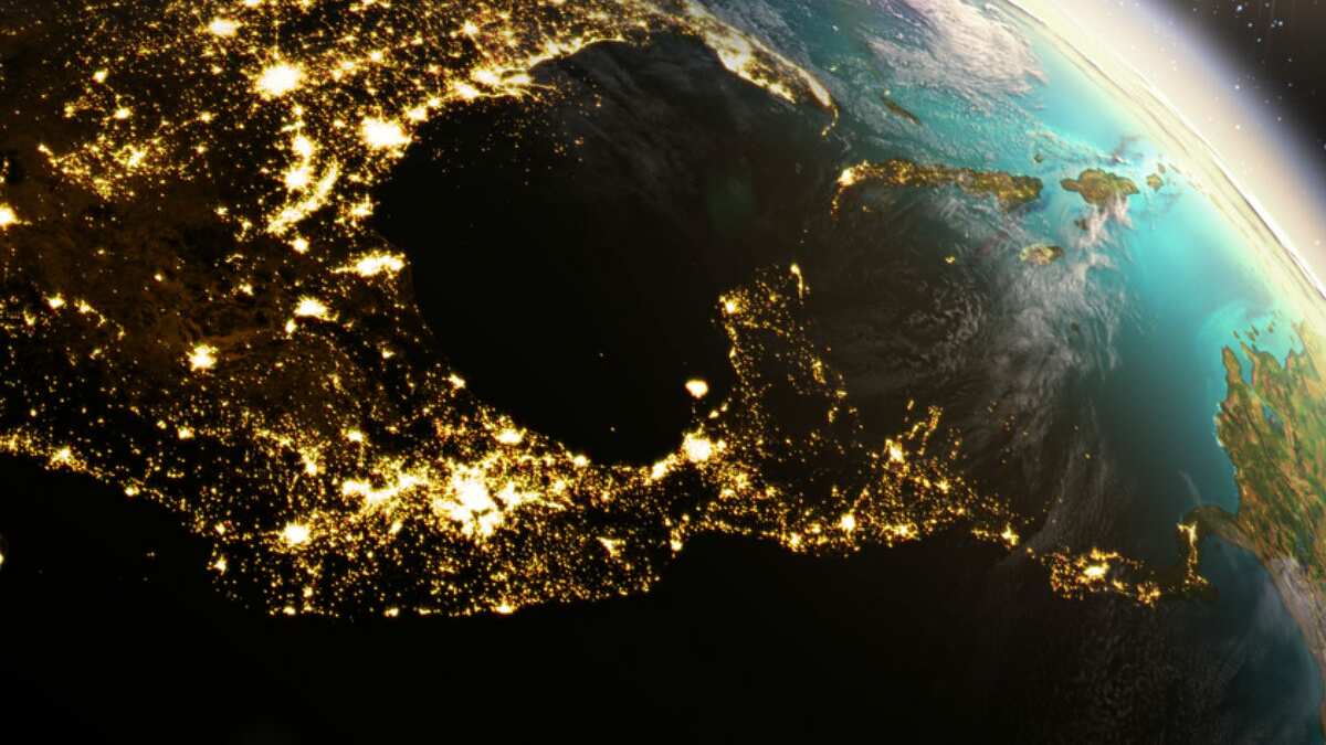 México desde el espacio