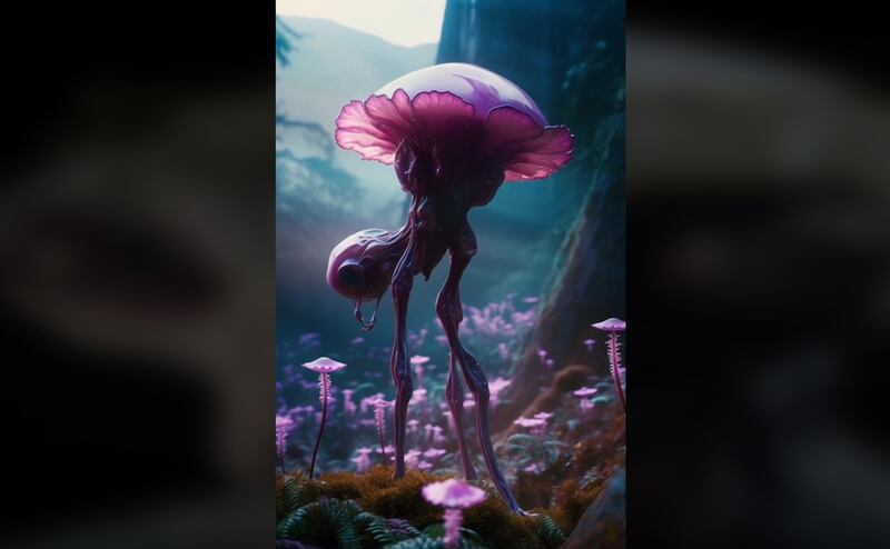 Extraterrestres según @artistaartificial