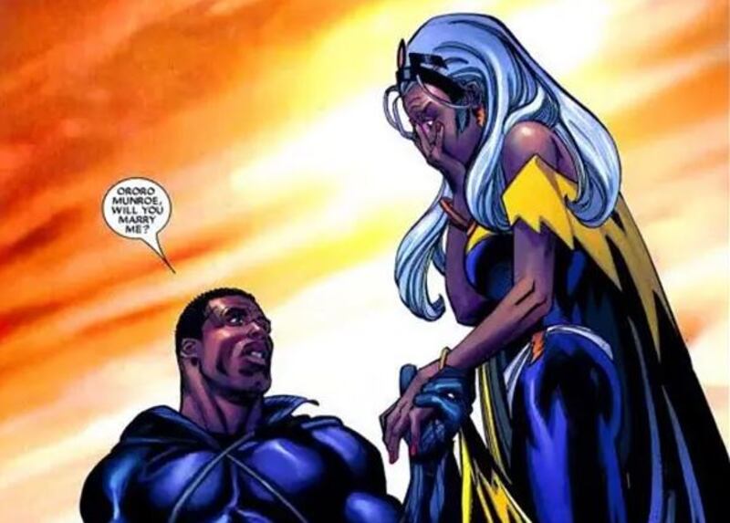 Los héroes estuvieron casados un tiempo, divorciándose luego.