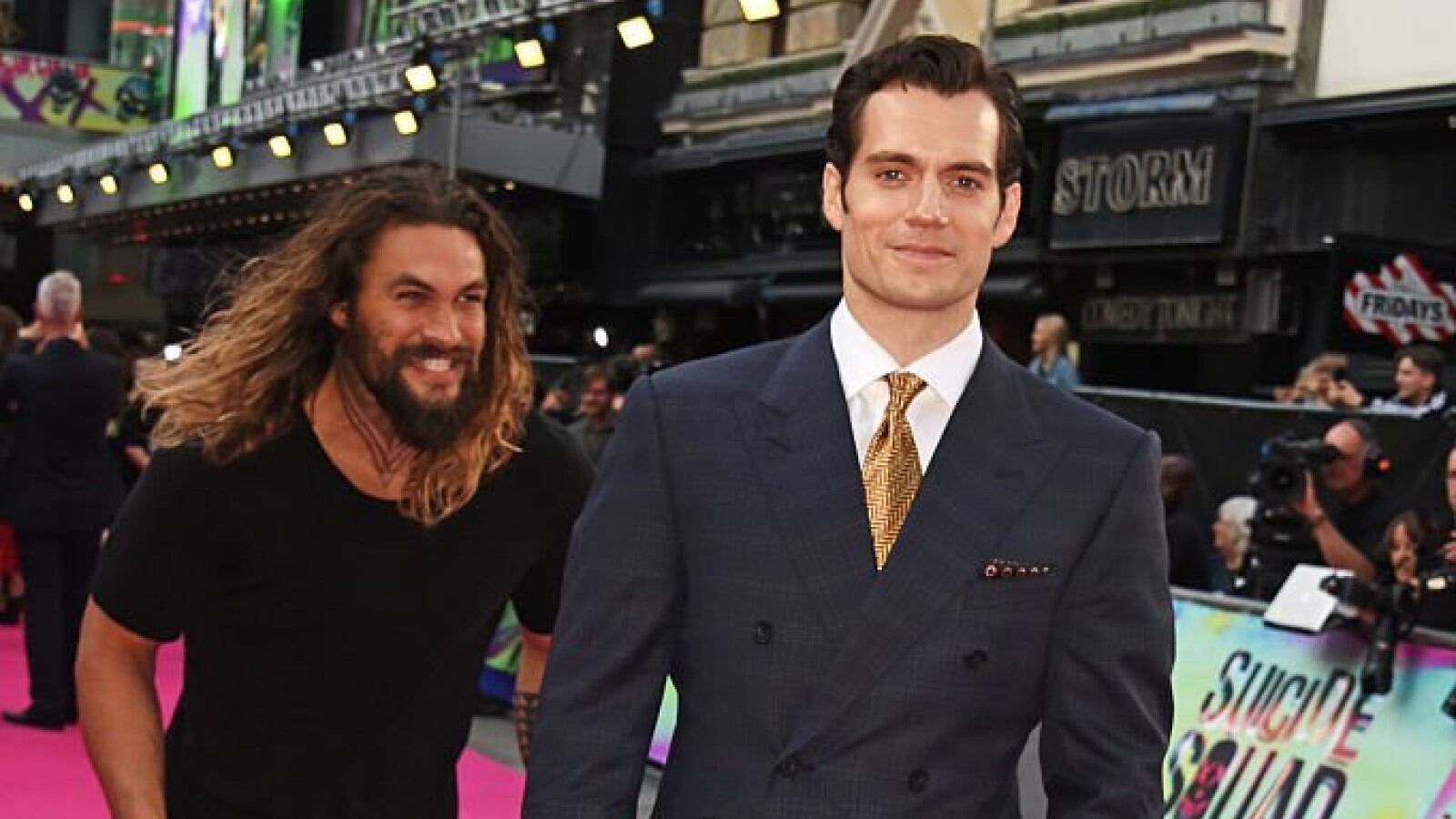 Jason Momoa y Henry Cavill