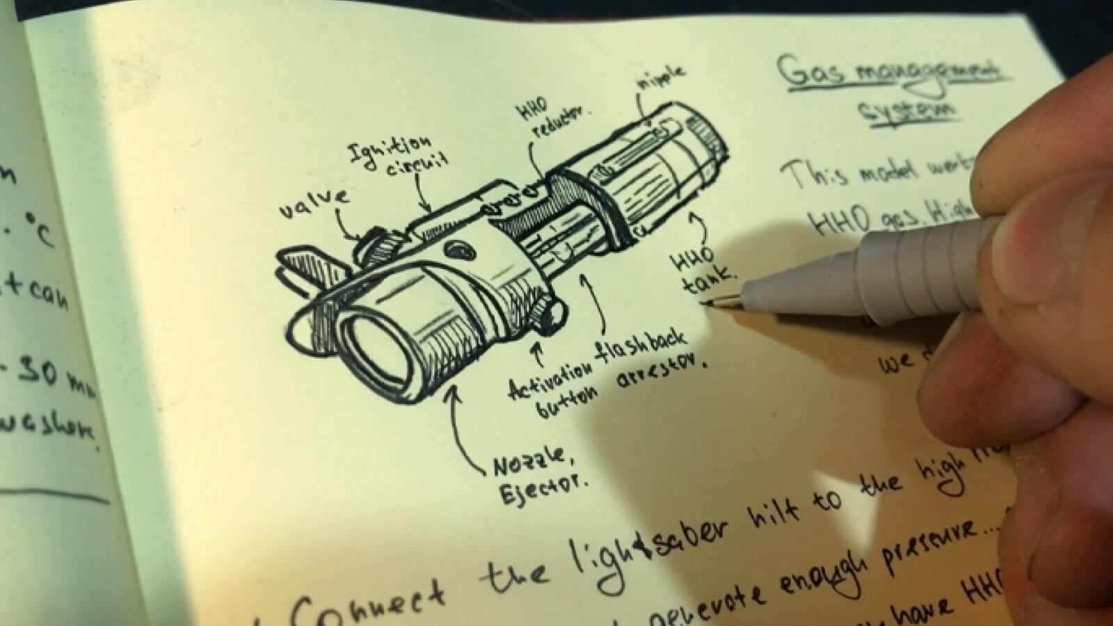 Sable de luz tipo Star Wars