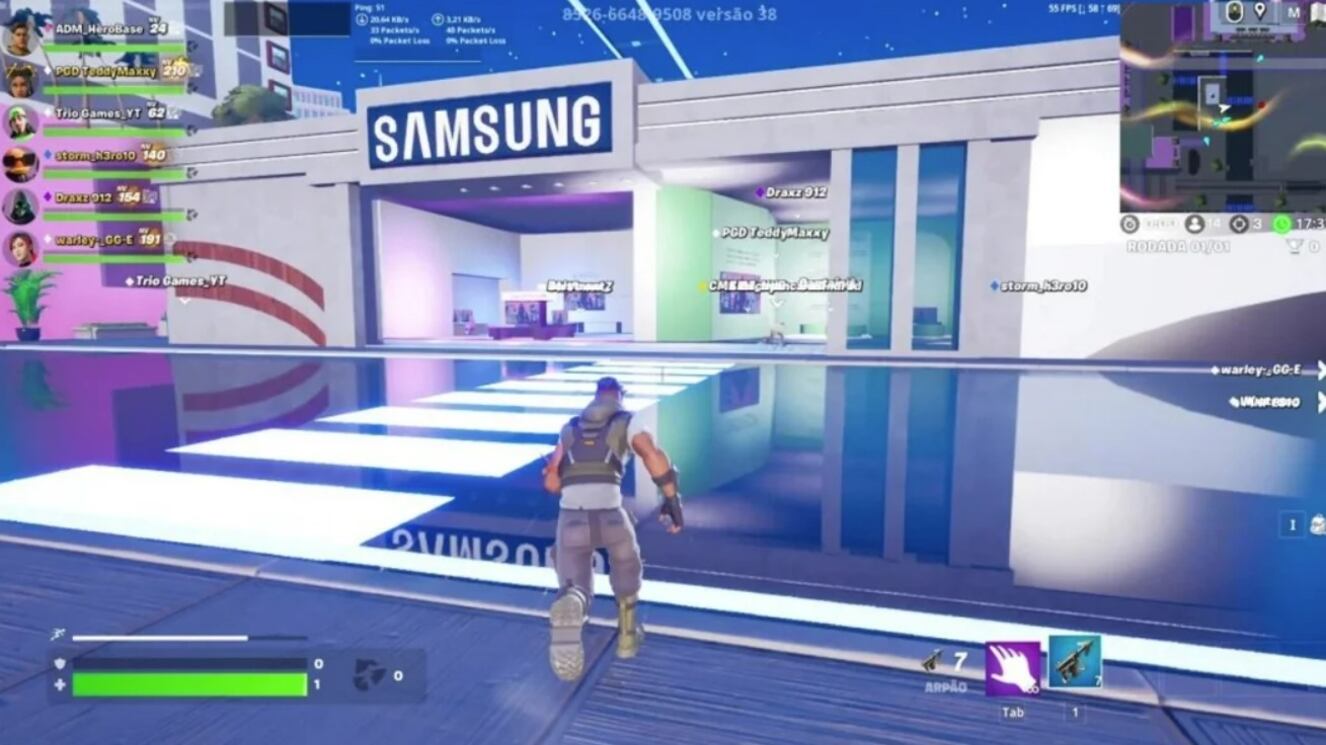 Fornite x Samsung